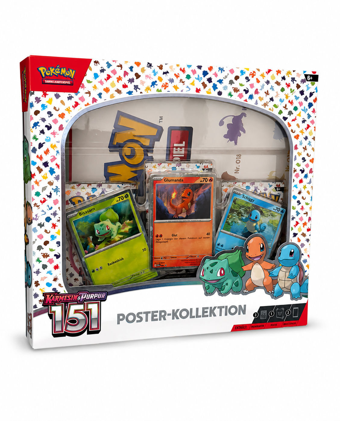 Pokémon Karmesin &amp; Purpur 151 – Poster-Kollektion (Deutsch)