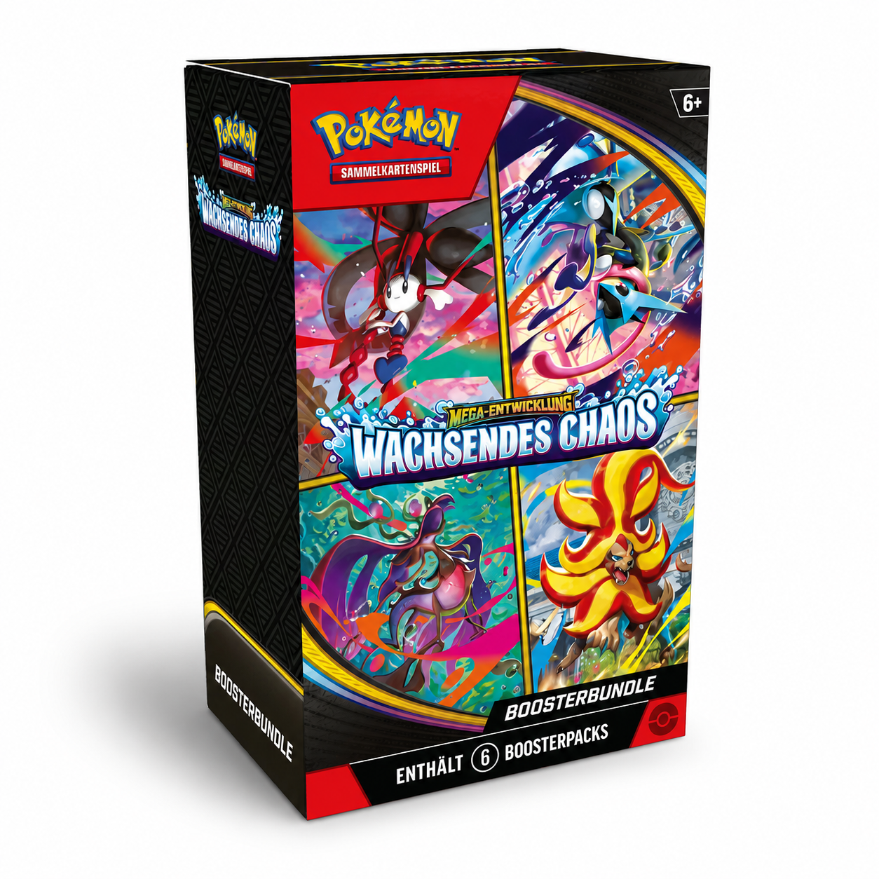 Pokémon Mega-Entwicklung: Wachsendes Chaos – Boosterbundle DE
